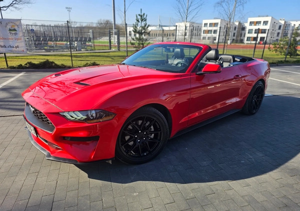 Ford Mustang cena 155545 przebieg: 37300, rok produkcji 2019 z Warszawa małe 667